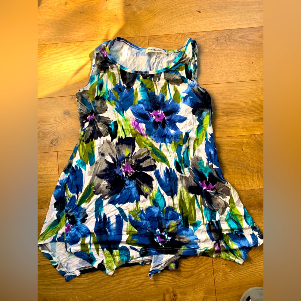 Floral tank top